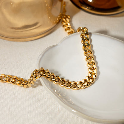 18k Gold Stainless Steel Chain Ankle Bracelet