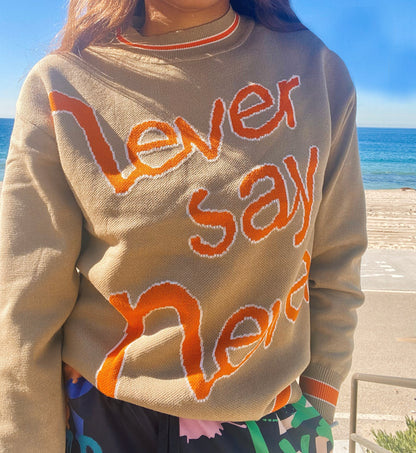 Never Say Never Jumper